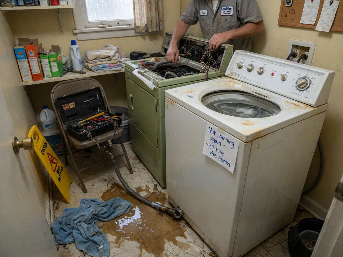 Top Signs Your Washing Machine Needs Professional Repair