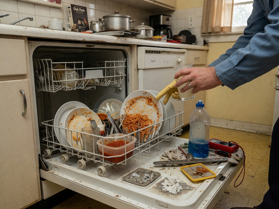 What Causes a Dishwasher to Leave Dishes Dirty?